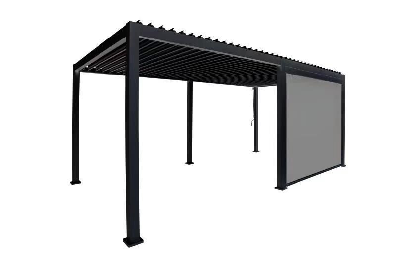 וילון פרגולה פחם (002)