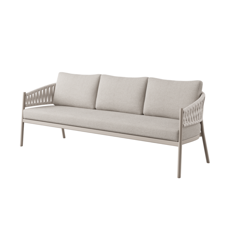 Jaya ספה תלת מושבית מוקה